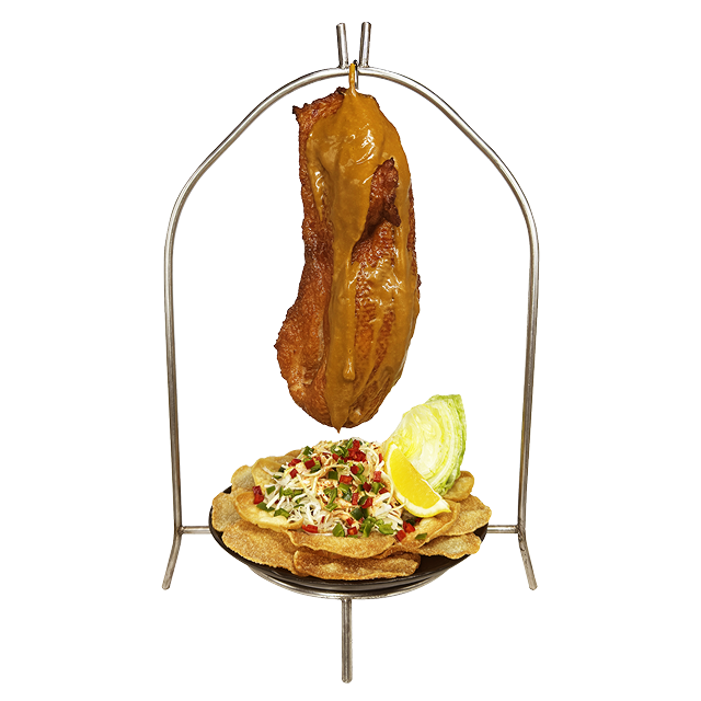 아리계곡 메뉴 진흙오리전병